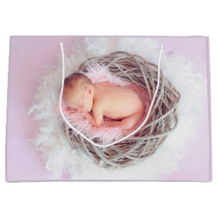 Baby Girl Herzlichen Glückwunsch Große Geschenktüte