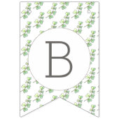 Baby Girl Illustriert Baby Dusche Wimpelkette (Dritte Fahne)