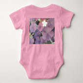 Baby Girl Jersey Bodysuit Neugeborene bis 24 Monat Baby Strampler (Rückseite)