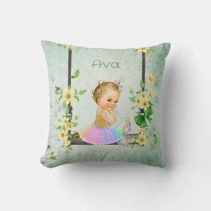 Baby Girl Kinderzimmer Pillow Kissen