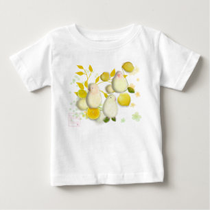 Baby Girl Kleinkind Ruffle T-Shirt von babyLaia