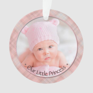 Baby Girl Little Princess First Christmas Keepake Ornament