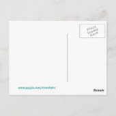 Baby Girl Loading Postkarte (Rückseite)