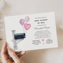 Baby Girl Long Distance Shower by Mail