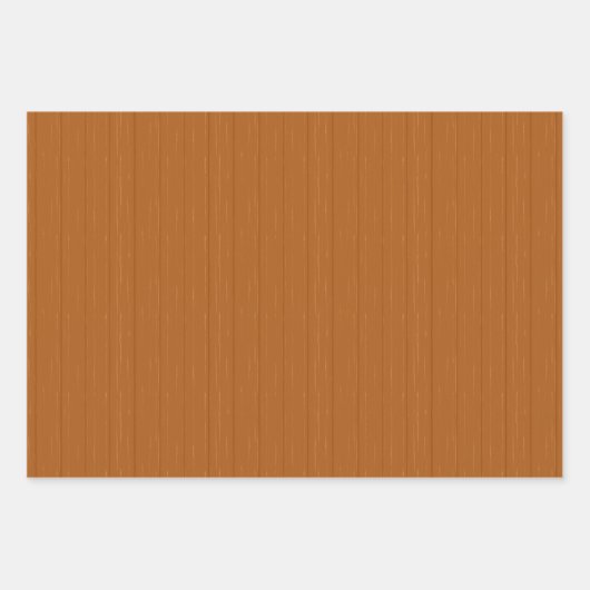 Baby Girl Longhorn Burnt Orange Geschenkpapier Set (Vorderseite 2)