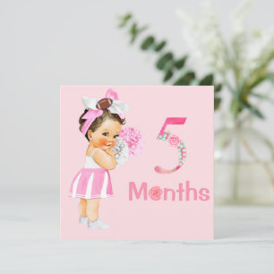 Baby Girl Monthly Meilenstein Markers Girl