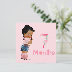 Baby Girl Monthly Meilenstein Markers Girl