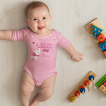 Baby Girl My First Valentine's Day Custom