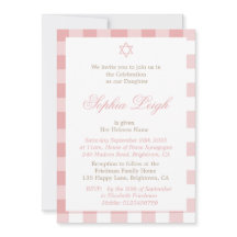 Baby Girl Namemony Zeremonie Hebräisches jüdisches