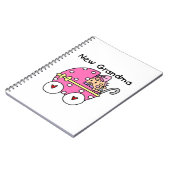 Baby Girl New Oma Geschenke Notizblock (Linke Seite)