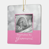 Baby Girl, Oma First Christmas Foto Ornament (Links)