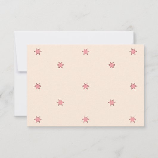 Baby Girl One Happy Girl Birthday Einladung (Rückseite)