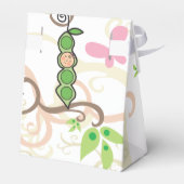 Baby Girl Pech in einer Whimsikgarten-Geschenkboxe Geschenkschachtel (Rückseite)