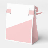 Baby Girl Pink Baby Dusche Personalisiert Geschenkschachtel (Rückseite)