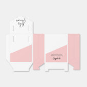 Baby Girl Pink Baby Dusche Personalisiert Geschenkschachtel (Ungefaltet)