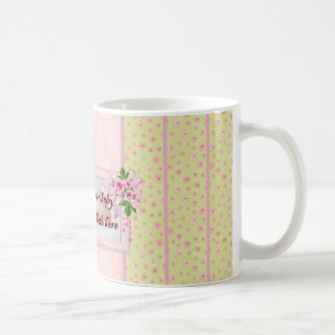 Baby Girl Pink Blume Tasse