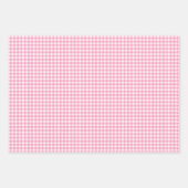 Baby Girl Pink Bow Babydusche Wrapping Paper Geschenkpapier Set (Vorderseite 2)