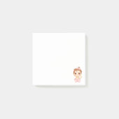 Baby Girl Pink Jumpsuit Post-it Klebezettel (Vorderseite)