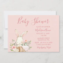 Baby Girl Pink Script Niedlich Elegant Baby