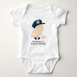 BABY GIRL POLICE OFFICER POLIZIST Custom Shirt