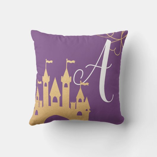 Baby Girl Princess Birth Stats Pillow Kissen (Rückseite)