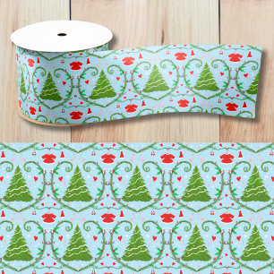 Baby Girl Santa Outfit Babydusche Muster Satinband