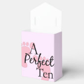 Baby Girl Shower Fevor Box Geschenkschachtel (Geöffnet)