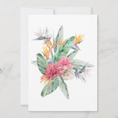 Baby Girl Shower Sugar Glider Australia Wild One Einladung (Rückseite)