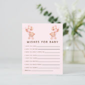 Baby Girl Shower - Teddy Bear Theme (Stehend Vorderseite)