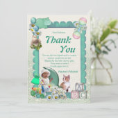 Baby Girl Shower Tweete Danke (Stehend Vorderseite)