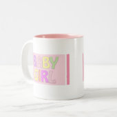 Baby Girl Tasse (Vorderseite Links)