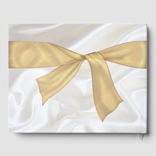 Baby Girl Taufe Christening Gold Cross Gästebuch (Rückseite)