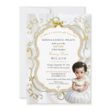 Baby Girl Taufe Kommune Christening White Gold