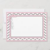 Baby Girl Tutu Zickzack Print Danke (Rückseite)