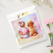 Baby Girl und Apricot Poodle Geschenktütchen (Versiegelt)