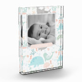Baby Girl under Sea Foto Block (Links)