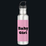 Baby Girl Water Bottle Edelstahlflasche<br><div class="desc">BABY GIRL WATER BOTTLE</div>