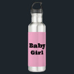 Baby Girl Water Bottle Edelstahlflasche<br><div class="desc">BABY GIRL WATER BOTTLE</div>