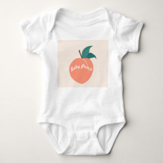 Baby Girls Vest "Baby Peach" Baby Strampler