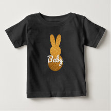 Baby Glitzer Bunny Bodysuit - Niedliches Familienf