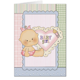 Baby-Glückwunsch-Karte/Duschen-Einladung/danken