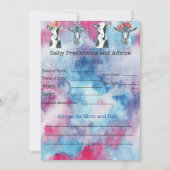 Baby Goat Baby Showspiel Einladung (Vorderseite)