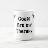 Baby Goat mit Fluffy Fur und hellen Ausdrücken Kaffeetasse (Mittel)