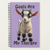 Baby Goat mit Fluffy Fur und hellen Ausdrücken Planer (Vorderseite)