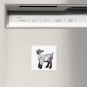 Baby Goat Nose in Air Magnet (In Situ (Geschirrspüler))