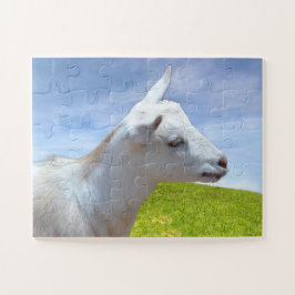 Baby Goat on a Farm Child Puzzle