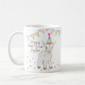 Baby Goat Party Animal Birthday Kaffee Tasse (Links)
