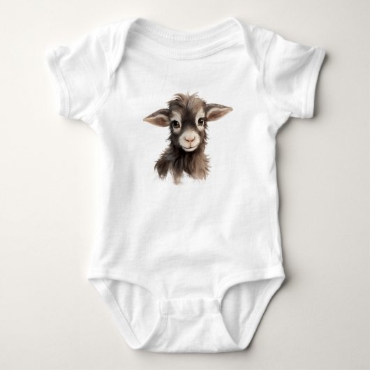 Baby Goat Strampler (Vorderseite)