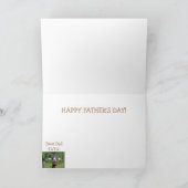 Baby Goat Vatertag Feiertagskarte (Innenseite)