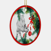 Baby Goat Weihnachtsschmuck (Rechts)